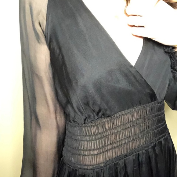 Halson Heritage Black crepe dress - Picture 5 of 5